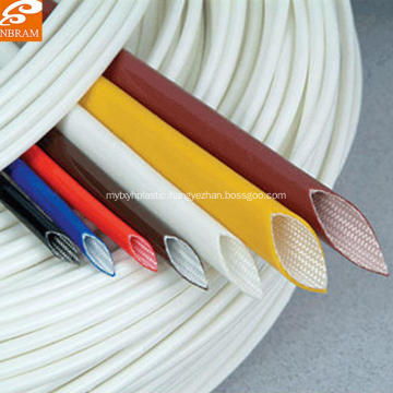 Silicone fiberglass insulation sleeve